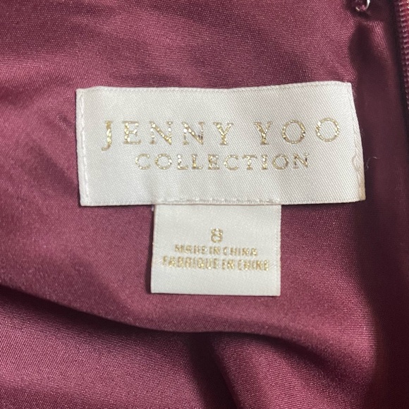 Jenny Yoo Delaney Dress in Hibiscus Size 8 Bridesmaid Maid of Honor Wedding - Picture 11 of 11